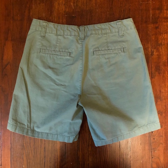 Gap Girlfriend Utility Shorts Olive Army Green 0 - Picture 4 of 4